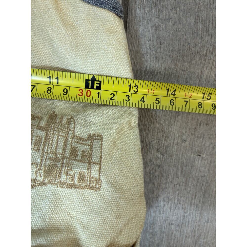 Disney Epcot UK Pavilion Classic Winnie The Pooh Canvas Tote Bag Favorite Day - Picture 5 of 7